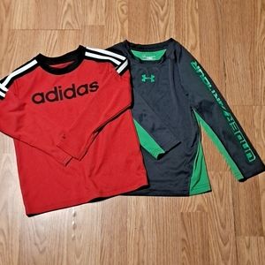 Boy's size 4 long sleeve shirt bundle